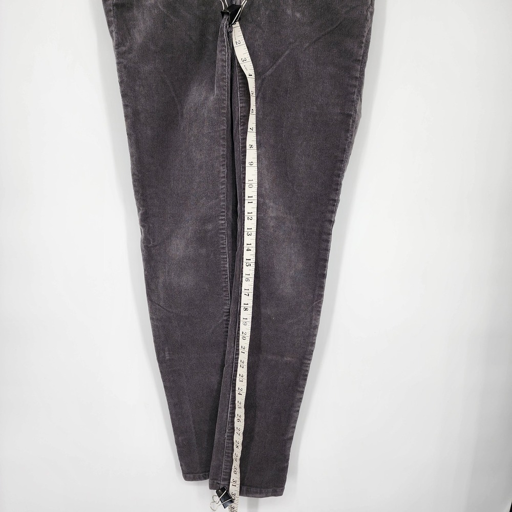 Patagonia Fitted Corduroy Pants Women 29x32 Gray Stretch 5 Pocket Cotton READ - Picture 4 of 10